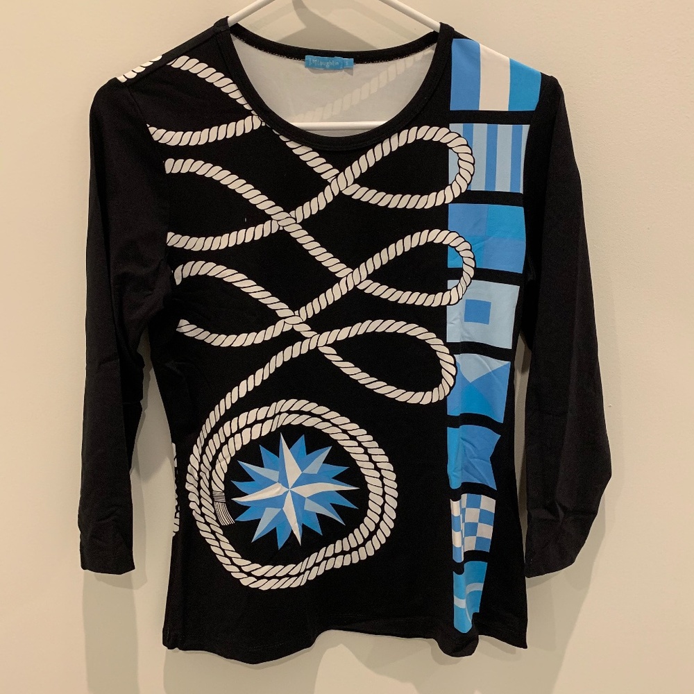 J McLaughlin signature tee, worn once